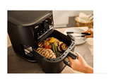 Freidora - Braun MultiFry 5 HF5073, 2000 W, 6 l, Negro Mate