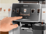 Cafetera superautomática - Krups Sensation Elite Hot & Could EA918, 30 Recetas, Jarra de leche, Molinillo, Táctil, Espumador, 15 bar, 1450 W, Aluminio