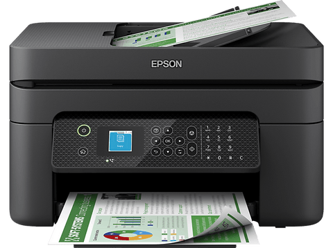 Impresora multifunción - Epson WorkForce WF-2930DWF, Inyección de tinta, 10 ppm, Fax, WiFi, Pantalla LCD, Impresión Móvil, Negro