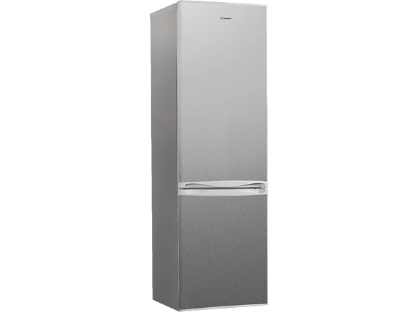 Frigorífico combi - Candy Combi CCG1S 518EX, Refrigeración estática, 180 cm, 252 l,  Iluminación LED, Inox