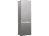 Frigorífico combi - Candy Combi CCG1S 518EX, Refrigeración estática, 180 cm, 252 l,  Iluminación LED, Inox