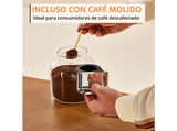 Cafetera superautomática - Krups Coffee Crush, Café en grano y molido, 15 bares, 2 recetas de café, Táctil, Compacta, 3 niveles de molienda, Verde