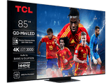 TV QD-Mini LED 85 - TCL 75C7K, UHD 4K, AiPQ Pro, Smart TV, DVB-T2 (H.265), Negro