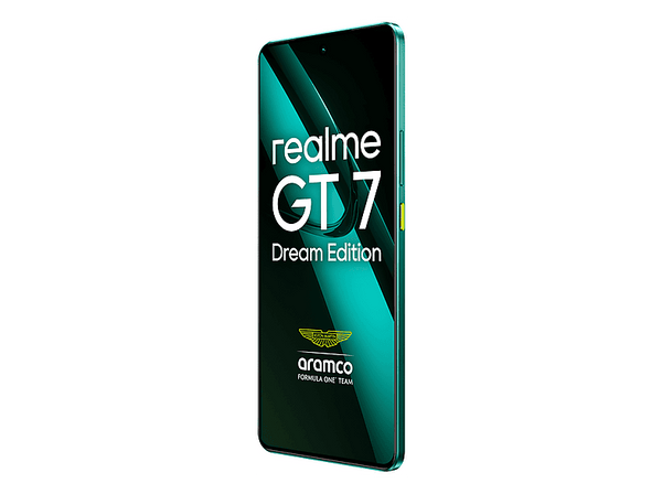 Móvil - realme GT7, Aston Martin, 512 GB, 16 GB RAM, 6.78" LTPO 2.5D, Dimensity 9400e Chipset, 7000 mAh, IP69