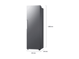 Frigorífico una puerta - Samsung RR40H39GETEF, No frost, 185.8 cm, 387 l, Inox