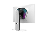 Monitor gaming - MSI MPG 274URDFW E16M, 27 UHD 4K, 320/160 Hz, 0.5 ms, IPS, Altura Ajustable, Mini LED, Blanco