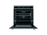 Horno a vapor - Whirlpool W6 OS4 4S1 P, Multifunción, Pirolítico, 73 l, 59.5 cm, tecnología 6th SENSE, Acero inoxidable y negro