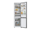 Frigorífico combi - Haier HDPW5620ANPKInox, Total No Frost, 205 cm, 409 l, Wi-Fi, Inox