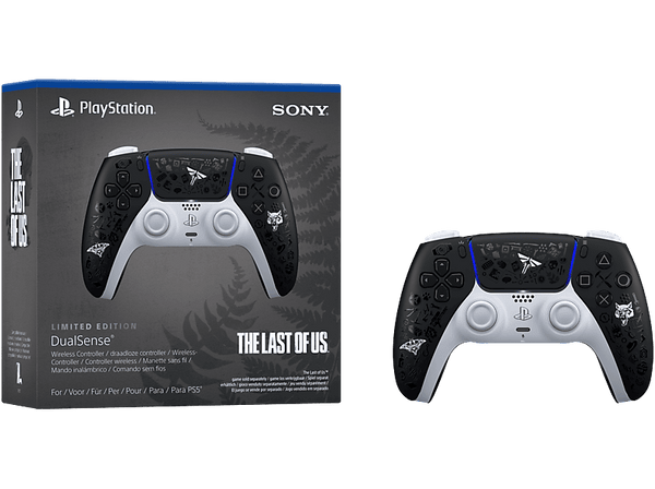 Mando PS5 - Sony DualSense The Last Of Us (Edición Limitada), Para PS5, Micrófono, Altavoz, Gris
