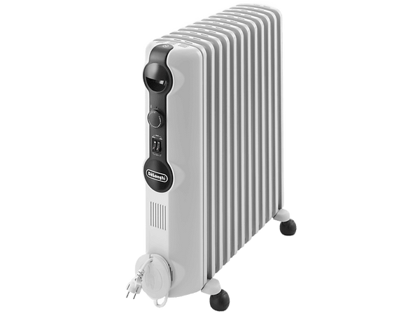 Radiador - De'Longhi Radia-s Easytronic TRRSE1225, 2500W, Sistema de aceite, Termostato de seguridad, 12 Elementos, Blanco
