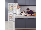 Frigorífico combi - LG GBB71PZVCN1, No Frost, 186 cm, 374 l, DoorCooling+™, FRESHBalancer™, Acero Inoxidable Antihuellas