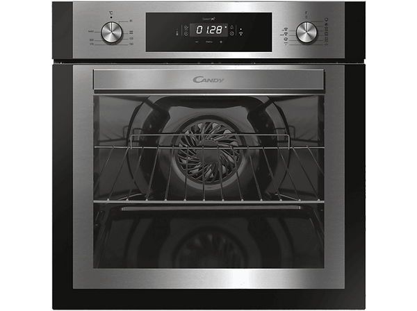 Horno - Candy Essenza FCNE625X WIFI, Multifunción, 70l, Limpieza h2O, 60cm, WIFI, Puerta doble cristal, Inox