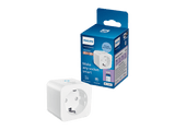 Enchufe Inteligente - Philips SmartLighting 1un, Wifi+BT, Control via App WiZ, Matter compatible, Spacesense, comp. Alexa,Google Home, Apple Home