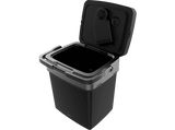 Nevera portátil - Cecotec Bolero TravelCooling 29L D, Inversor de corriente, Capacidad 29 L, Aislamiento espuma PU, Black