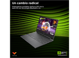 Portátil gaming - HP Victus 15-fa2706ns, 15.6 FHD, Intel® Core™ i5-13420H, 16 GB RAM, 512 GB SSD, GeForce RTX™ 4050, Sin sistema operativo, Negro