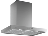 Campana decorativa - Cata SYGMA 7010 X, 4 Niveles, 802 m³/h, 70 cm, 280W, Tira de luz LED, Inox