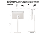 Monitor - LG Smart Monitor Swing 32SR50FAW-W, 32 Full-HD, 60 Hz, 5 ms, IPS, Altavoces incorporados, Blanco