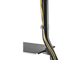 Soporte monitor - Hama Holder, De 13 a 35, Con 1 Brazo, Con ruedas, Inclinación +35°/-35°, Giro 180°, Hasta 15kg, Negro