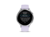 Reloj deportivo - Garmin Venu 4, Morado, 41mm, Pantalla 1.2, Autonomía 10 Días, Alineación del Sueño, Correa de Silicona