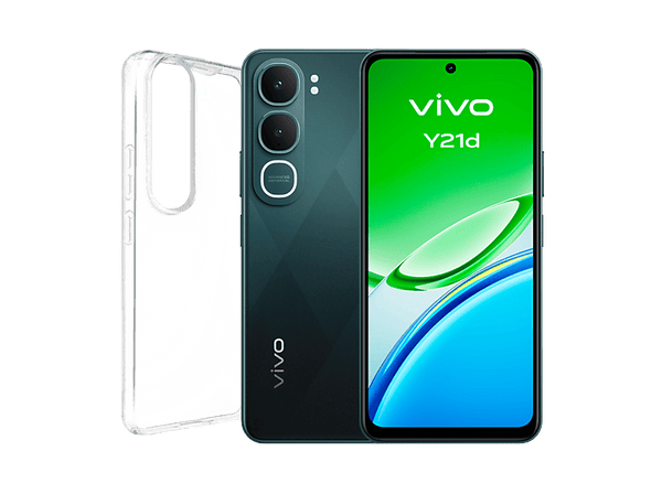 Móvil - Vivo Y21d, Jade Verde, 128GB, 4GB RAM, 6.68" LCD, Unisoc UMS9230, 6500 mAh