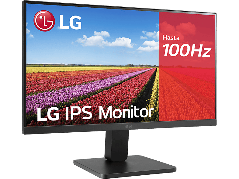 Monitor - LG 24MR400-B, 24, Full-HD, 5 ms, 50/60 Hz, HDMI x2, Salida para auriculares, Negro