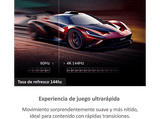 TV Mini LED 55 - Haier M90E Series H55M90EUX, Smart TV, UHD 4K, Quantum Dot, Dolby Atmos-Vision, Gaming 144Hz, Plata