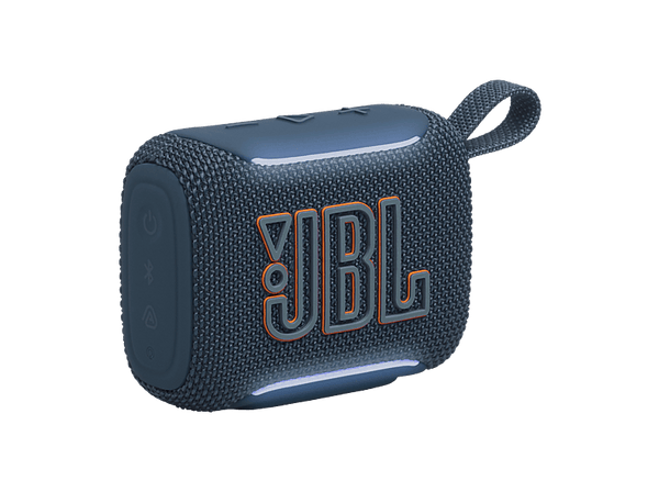 Altavoz bluetooth - JBL Go 5, 4.8 W, Bluetooth, Autonomía 10 horas, Iluminación ambiental, IP68, Azul