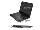 Portátil gaming - HP OMEN 16-ap0016ns Copilot+ PC, 16 , AMD Ryzen™ AI 9-365, 32 GB RAM, 1TB SSD, GeForce RTX™ 5070, Sin sistema operativo, Negro