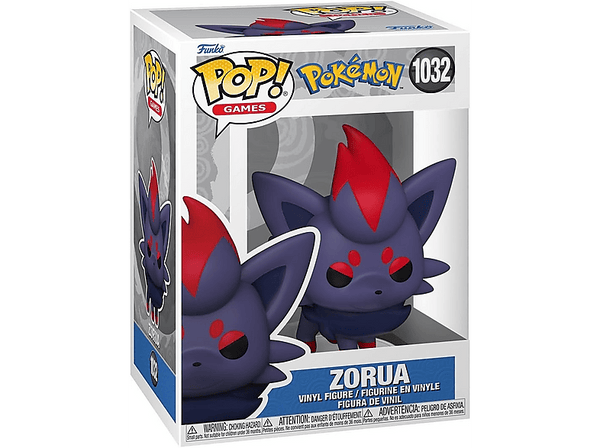 Figura Funko Pop! - Pokemon: Zorua, Vinilo, 10 cm