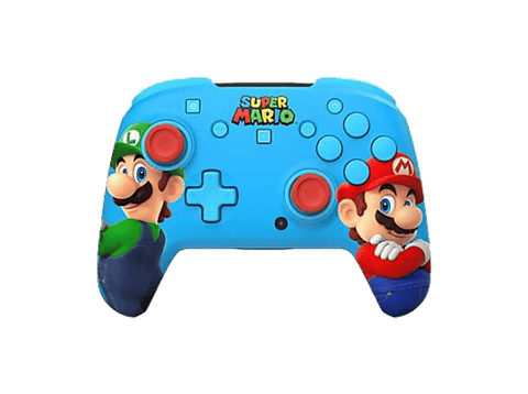 Mando Nintendo Switch 2 - Turtle Beach Rematch Wireless Mario & Luigi Controller, Inalámbrica, 4 Modos RGB, Multicolor