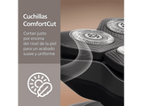 Afeitadora - Philips Head Shaver Pro 5000 Series HS5980/15, Cabezales flexibles 360º, Power Adapt, Autonomía de 60 min, Uso Seco y Húmedo, Negro