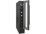 Vinoteca integrable - Candy CCVB 15/1, 20l, 7 botellas, 88cm, Cristal Anti-UV, Antivibraciones, Negro