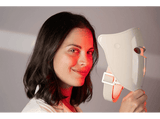 Máscara LED - Natcare Sunstone, Para la cara, Promueve el colágeno, Tecnología Innovadora, Blanco