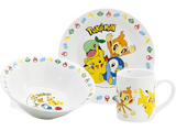 Pack Merchandising - Sherwood Set vajilla infantil Pokémon, Plato+Cuenco+Taza
