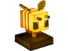 Lámpara - Sherwood Abeja Minecraft, 12 cm, Amarillo
