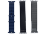 Pack Correas - Friendly License Fancy Mix, Apple Watch 42/44/45 mm , Negro, Verde, Azul marino