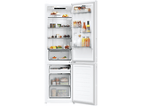Frigorífico combi - Candy City Fresco CNCQ2T518EW, Total No Frost Circle+, 182 cm, 279 l, Iluminación LED, Blanco