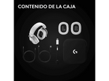Auriculares gaming - Logitech G Pro X3 Lightspeed, Inalámbrico, BT-USB, Micrófono, Ecualizador, Personalizable, Transductores 50mm, PC-Mac, PS5, Negro