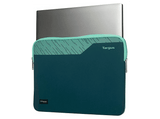 Funda portátil - Targus Pulse EcoSmart Sleeve 13-14, Pantallas hasta 14, 3.3 mm NE, Acolchado de Neopreno, Verde
