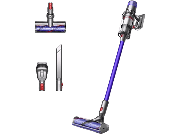 Aspirador escoba - Dyson v11™ Advanced, Potencia 200 W, Autonomía 60 min, Accesorios, 3 Modos, Azul