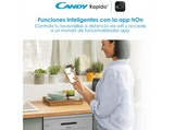 Lavavajillas - Candy Rapido' CF 3C7L0W,  13 servicios, 5 programas, Inicio Diferido, Motor Inverter, 60 cm, Conectividad Wi-Fi, Blanco