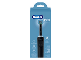 Cepillo eléctrico - Oral-B Vitality Pro, 1 Cabezal de recambio, Temporizador 2 minutos, Diseñado Por Braun, Negro