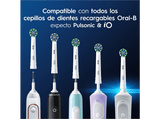 Recambio para cepillo dental - Oral-B Pro CrossAction, Cabezales De Recambio, Pack De 9 Unidades