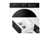 Lavadora carga frontal - Hisense WF5I9043BWFS, 9 kg, 1400 rpm, 18 programas, Fondo reducido 47cm, Programa Mascotas, Blanco