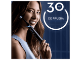 Cepillo eléctrico - Oral-B iO 9, Pack doble, 3 cabezales, Seguimiento 3D con app, Con estuche de viaje, Negro y Rosa