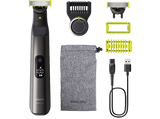 Barbero -  Philips One Blade Pro QP6552/15, maquinilla de afeitar cara y cuerpo, cuchilla 360, uso en seco y mojado, 20 longitudes,  autonomía 120 min