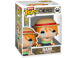 Figura Funko Pop! - Funko Bitty POP One Piece Luffy & Nami, 2.2 cm, Vinilo