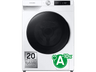 Lavadora secadora - Samsung WD11DG6B85BEU3, 11kg, 6kg, 1400 rpm, Autodosificación, AI Wash, Air Wash, Blanco