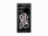 Funda - Samsung Flipsuit Rugerizada, Para Samsung Galaxy S25 Ultra, Transparente y borde negro con pegatina