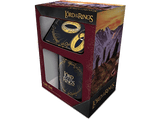 Pack Merchandising - Pyramid International, El Señor de los Anillos, Taza + Llavero +Posavasos